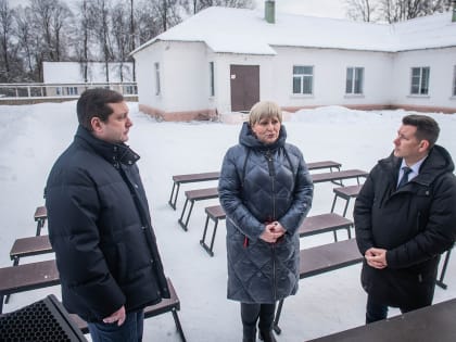 Губернатор посетил Смоленский район