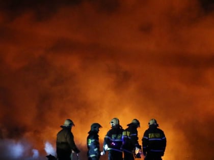 Под Смоленском в парке загорелся аттракцион