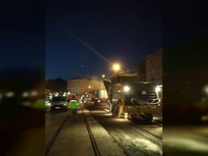 В Смоленске вступил в завершающую стадию ремонт трамвайных путей на проспекте Гагарина