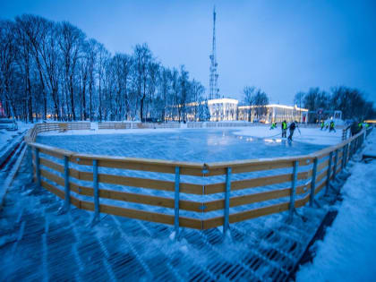 Каток на площади Ленина планируют открыть 17 декабря