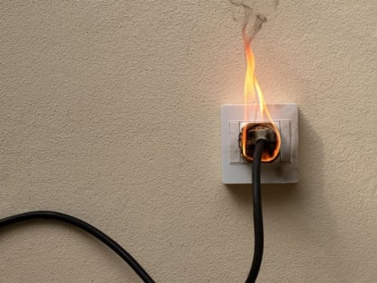 Электропроводка — источник повышенной пожарной опасности