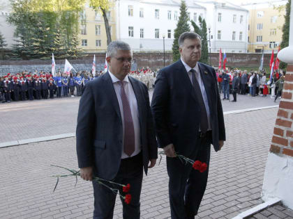 В Смоленске почтили память М.А. Егорова