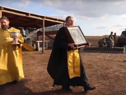 Чудотворную икону Казанской Божией Матери доставили в тыловой район зоны СВО