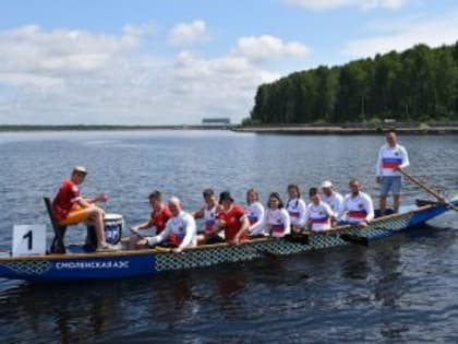 Смоленские атомщики приняли участие в Гонке «драконов»