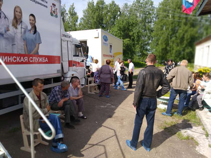 Автопоезд «Здоровье Смоленщины» побывал в Ярцевском районе