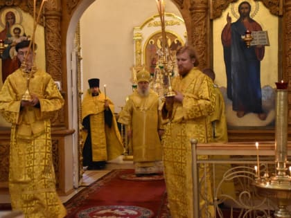 Всенощное Бдение в Свято-Троицком кафедральном соборе