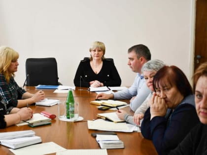 Глава района Ольга Павлюченкова провела рабочее совещание с главами сельских поселений