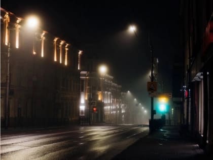 В Смоленске продолжается установка уличного освещения