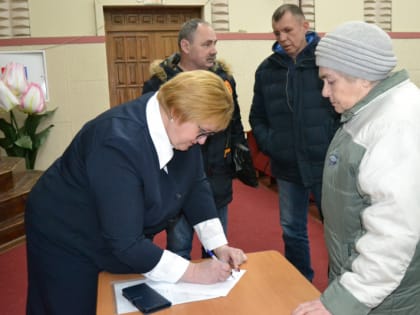 Состоялась встреча с активными жителями города