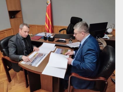 Александр Новиков и Петр Илюхин обсудили перспективы развития областного центра