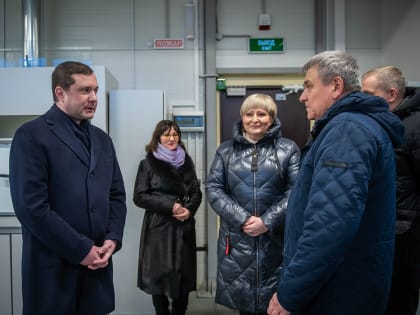 Алексей Островский ознакомился с реализацией инвестпроекта на предприятии «ТАУ-С»