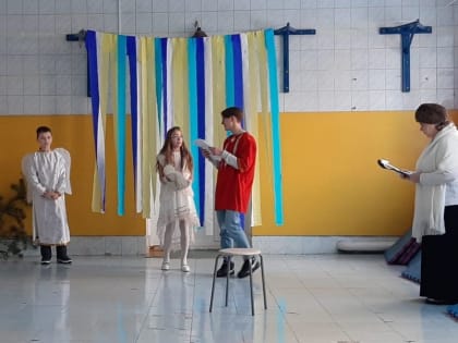 Детский праздник в храме в честь иконы Божией Матери «Достойно есть»