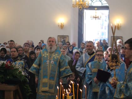 Престольный праздник Благовещенского собора г. Гагарина
