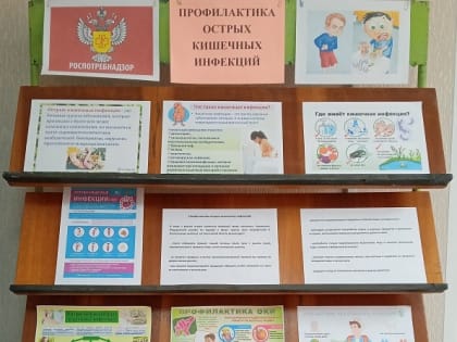 Выставка – рекомендация «Профилактика острых кишечных инфекций».
