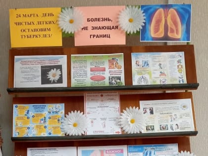 Выставка – рекомендация «Болезнь, не знающая границ».