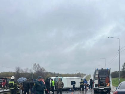 Смертельная авария с микроавтобусом в Смоленской области