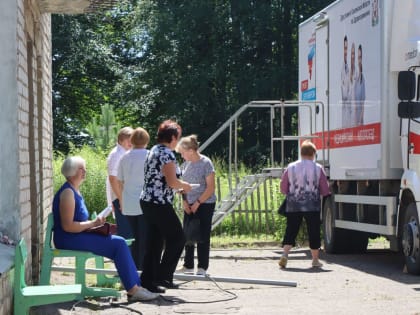 В Смоленской области продолжил работу автопоезд «Здоровье Смоленщины»