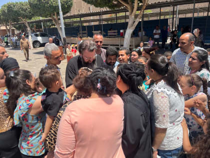 Архипастырь в составе делегации Русской Православной Церкви посетил Эль-Мухарракский монастырь Пресвятой Богородицы