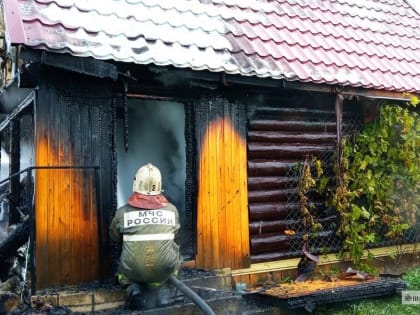 В Кардымовском районе огонь уничтожил жилой дом