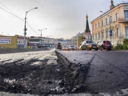 В Смоленске продолжается масштабный ремонт дорог