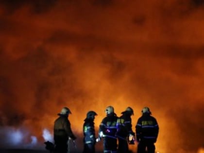 Под Смоленском в парке загорелся аттракцион