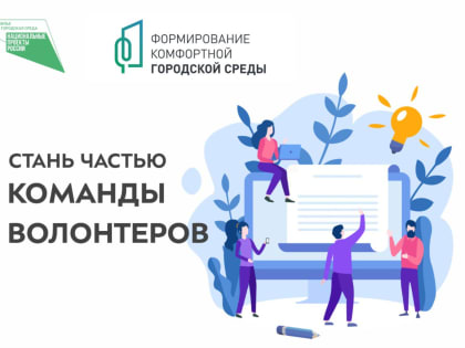 Городская среда. Нужны волонтёры. Любовь к городу обязательна!