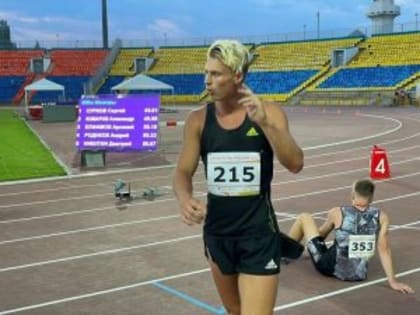 В шаге от «золота». Смоленский легкоатлет стал серебряным призером молодежного первенства России