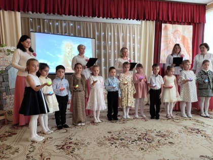 В детском саду прошло занятие, посвященное празднику Введения Пресвятой Богородицы