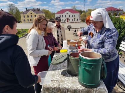 Волонтеры мобильного пункта помощи «Забота рядом» совершили очередной выезд в сельскую местность