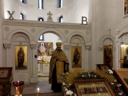Благодарственные молебны на Приходах храмов Архангела Михаила и св. блгв. кн. Бориса и Глеба
