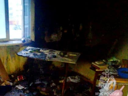 В Ярцеве старенький телевизор стал причиной пожара