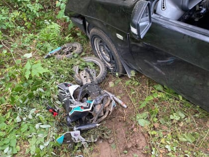 ДТП в Смоленской области: пострадал мальчик на питбайке