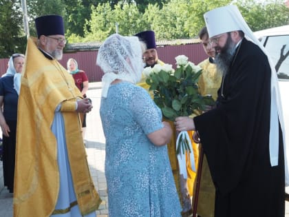 Великое освящение придела в честь Александра Свирского и Божественная литургия в храме Рождества Пресвятой Богородицы в д. Михновка