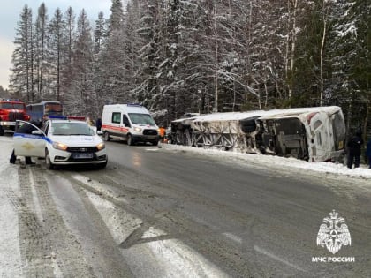Минздрав региона уточнил состояние пострадавших в ДТП с автобусом смолян