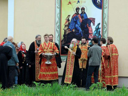 Торжества в день памяти благоверных князей Бориса и Глеба прошли на Смядыни