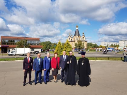 Епископ Мелетий принял участие в торжествах по случаю 45-летия города Десногорска