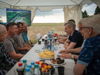 Василий Анохин встретился с коллективом предприятия «КВВ-АГРО»