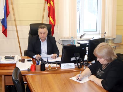 Еженедельная рабочая планерка в районной администрации