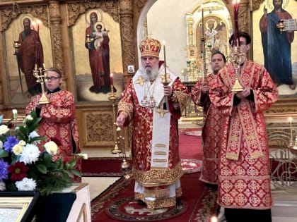 Всенощное Бдение в Свято-Троицком кафедральном соборе