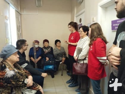 Волонтёры-медики популяризируют диспансеризацию среди смолян