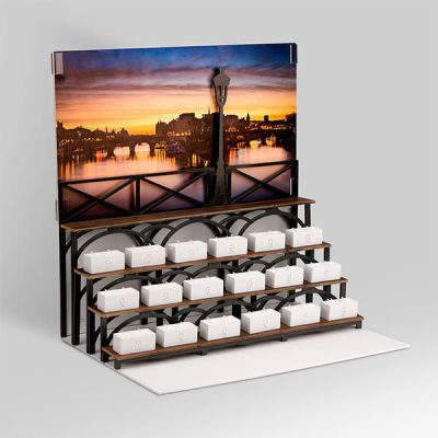 expositor de joias personalizado