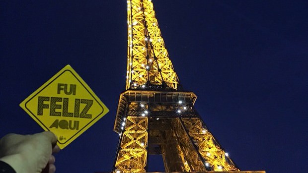 fui feliz em paris