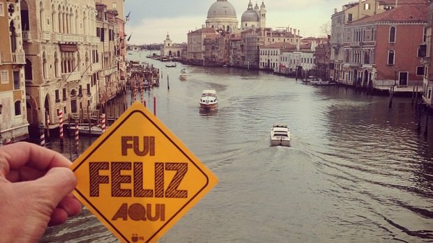 fui feliz aqui veneza