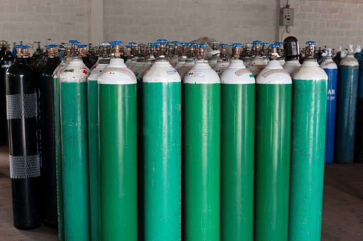 Oxygen Gas Cylinders Industrial Use