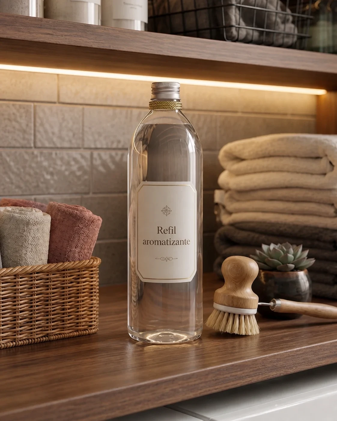 REFIL AROMATIZADOR 1000 ML BAMBOO - Foto 1