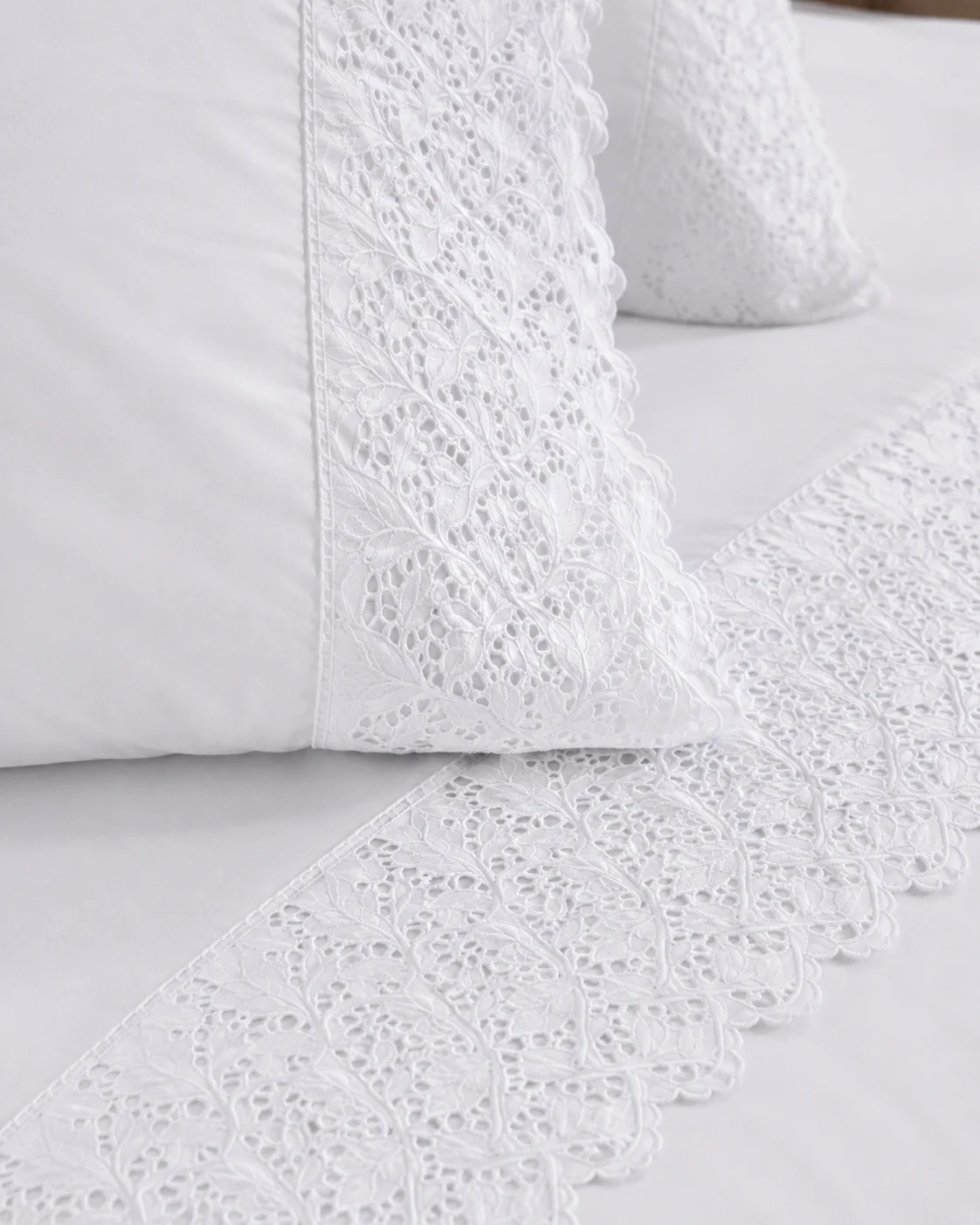 BELLA VALERIE ROUPA DE CAMA KING - BRANCO - Foto 1