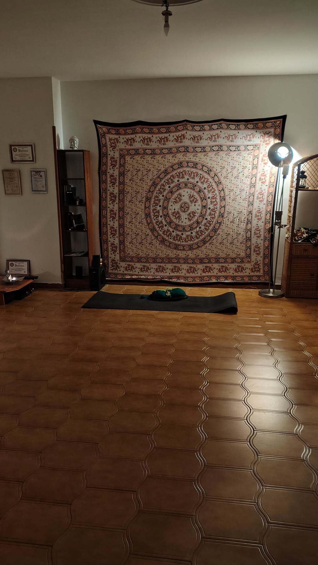 Espacio de yoga