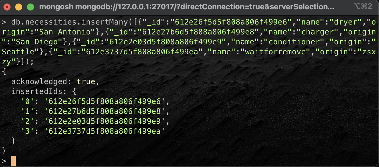 MongoDB