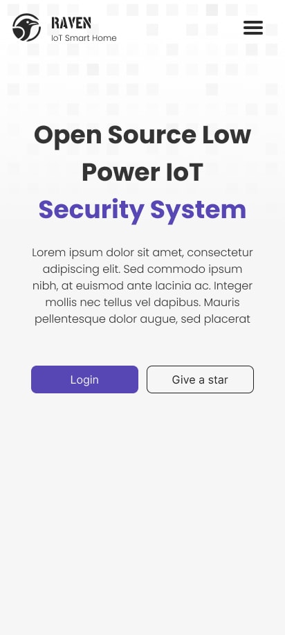 Smart Home Product and Application Showcase Landing Page