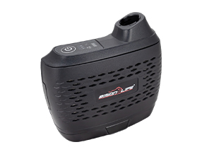 ConAer CA2100 Powered Air Purifying Respirator — PAPR turbo unit with dual airflow settings, rechargeable lithium-ion battery, and TH3 protection.